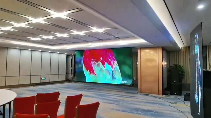 Cui Lin Hotel Banquet Hall LED Screen Case Video