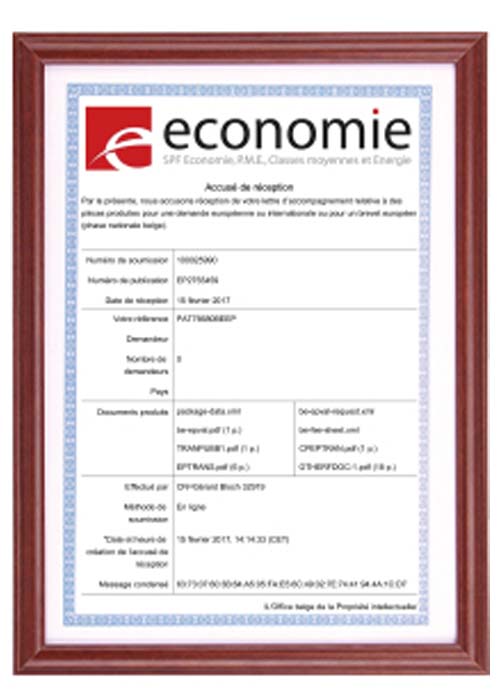 belgian invention patent