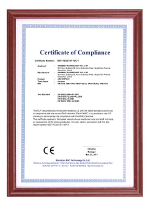 ce certification