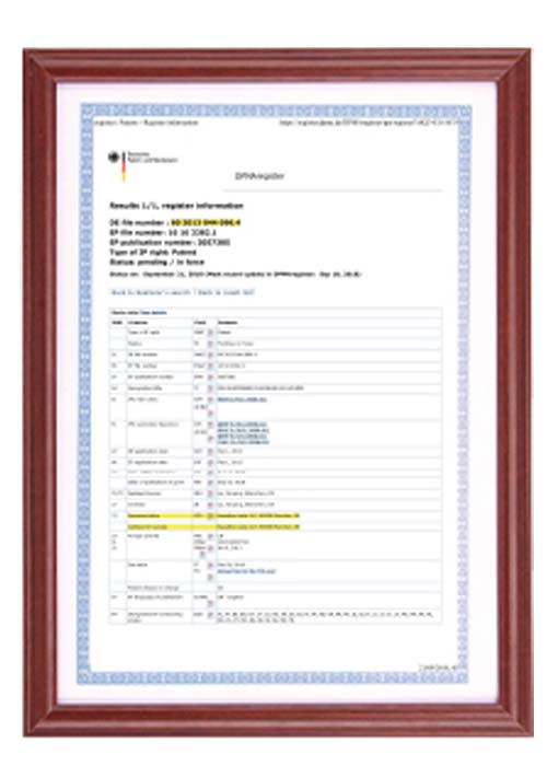 german invention patent 1