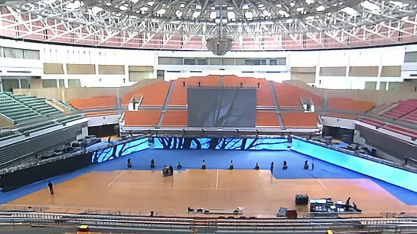 Masaharu Fukuyama Concert Folding Stage LED Screen Large Scale Performance Showcase