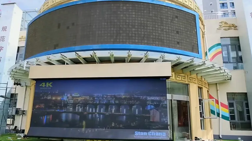 Ordos Kindergarten Automatic Lift Up Folding Screen Educational Space Application