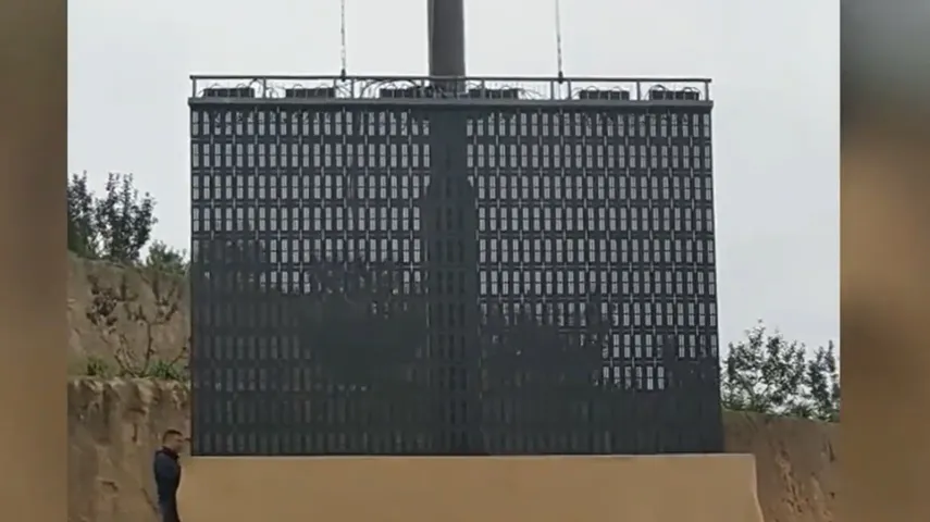 Rumo Qikou Cultural Tourism Performance Folding Lift Up Screen Immersive Stage Application