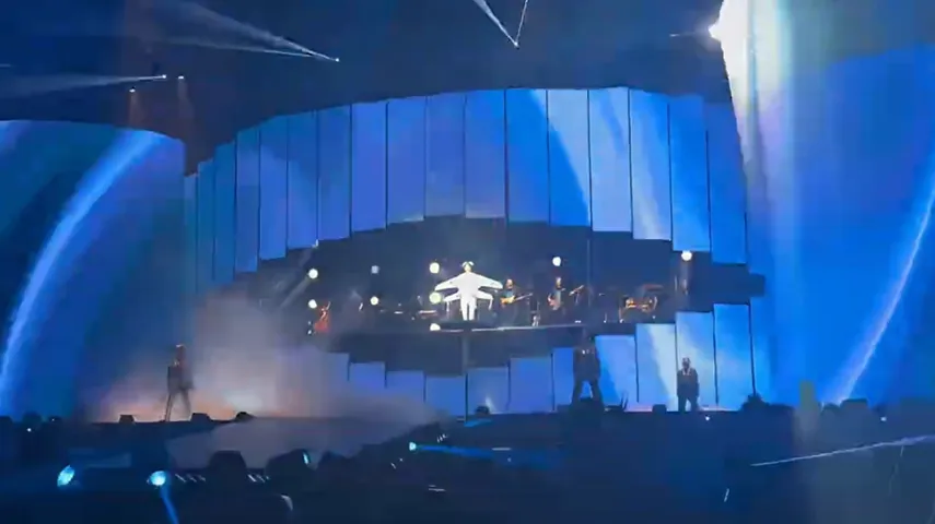 Zhou Bichang Concert Folding LED Stage Screen Event Stage Showcase