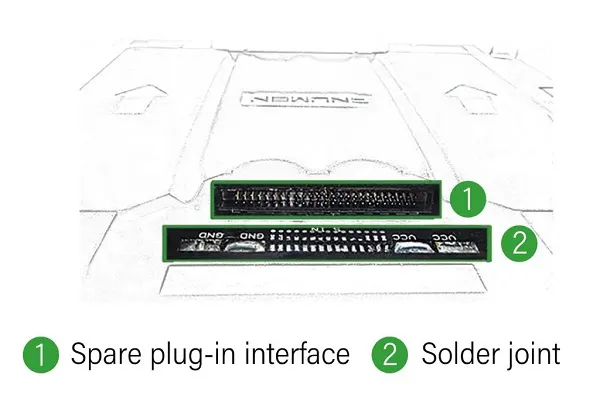 Dual Interface Design: Soldered and Plug-In Connectors for Easy Maintenance