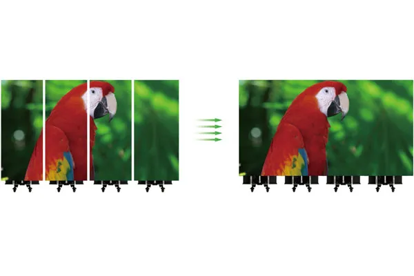 Fast, Seamless Multi-Screen Setup for Large-Scale Displays